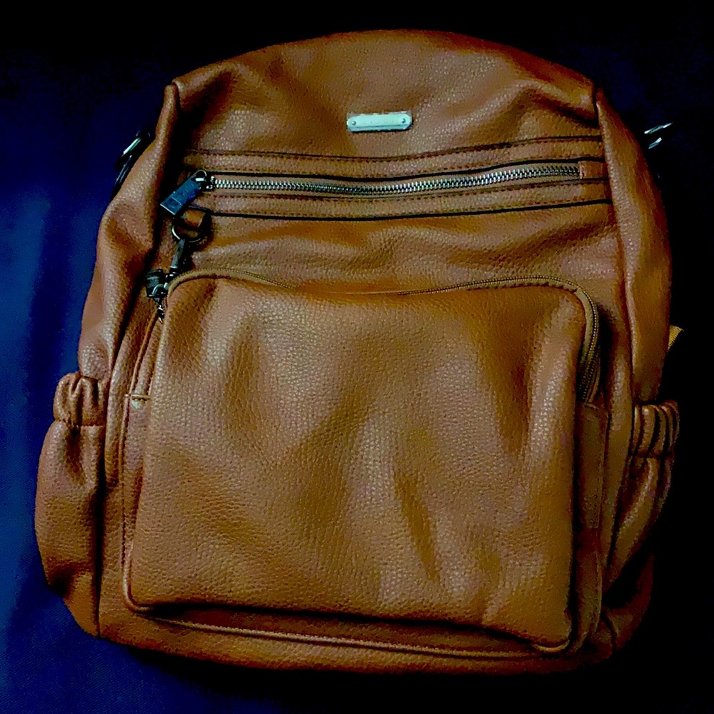 CLUCI Brown Purse/ Back pack NWT